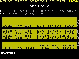 Rail Traffic Control Kings Cross — ss (WOR)
