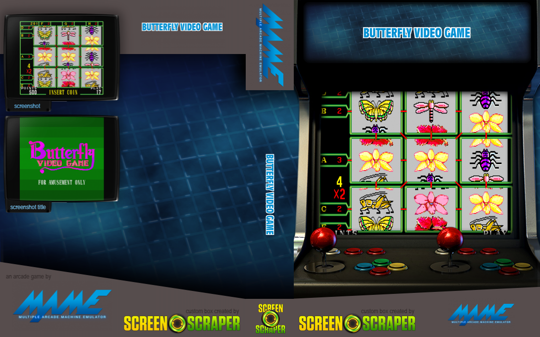 Butterfly Video Game — box-texture (SS)