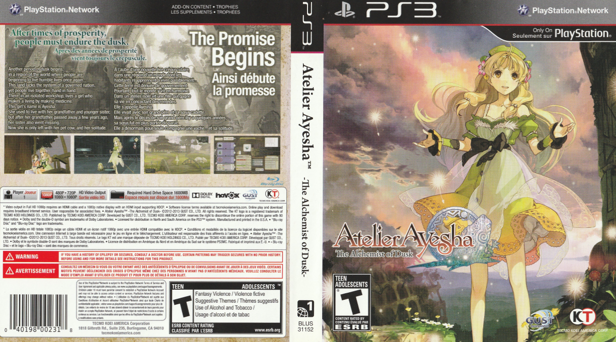 Atelier Ayesha — box-texture (US)