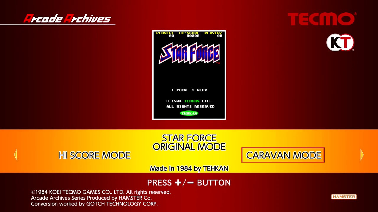 Arcade Archives Star Force — sstitle (WOR)