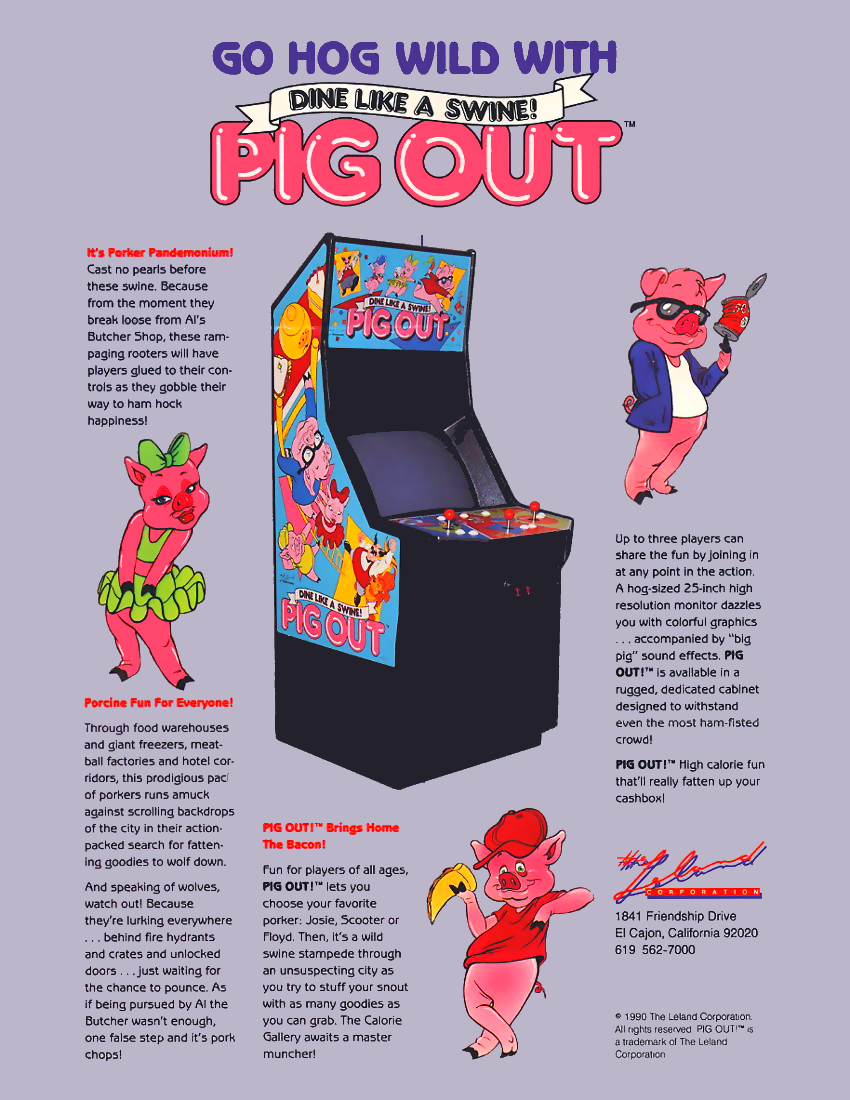 Pig Out - Dine Like A Swine! box art