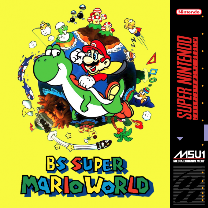 BS Super Mario World box art