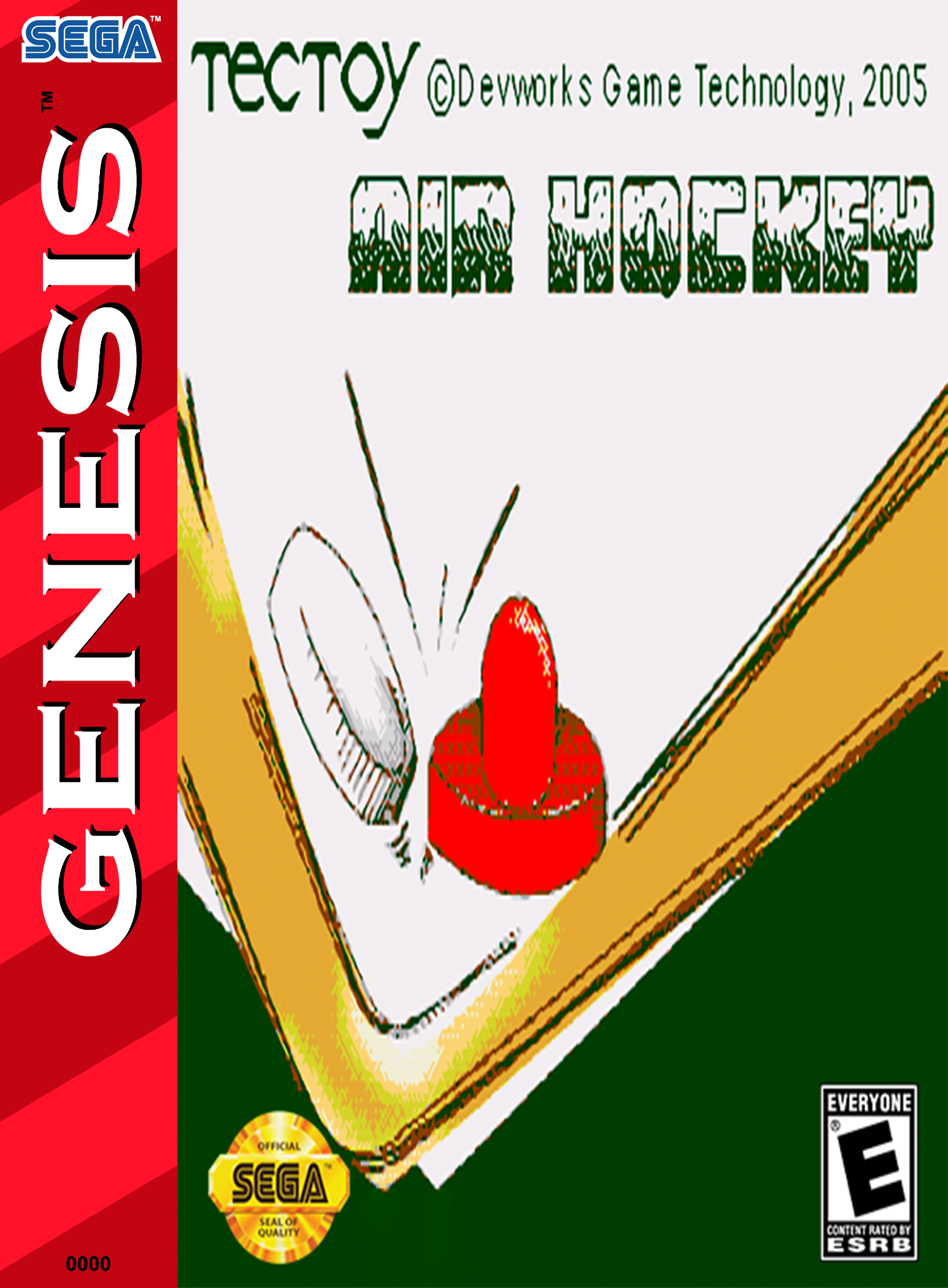 Air Hockey box art