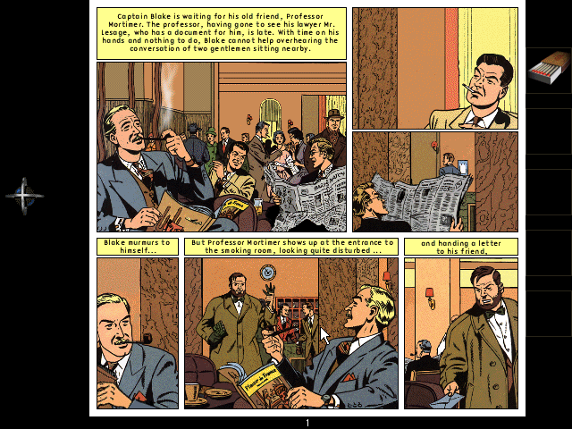 The Interactive Adventures of Blake and Mortimer: The Time Trap — ss (WOR)