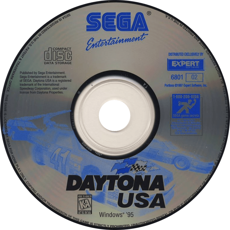 Daytona USA — support-2D (US)