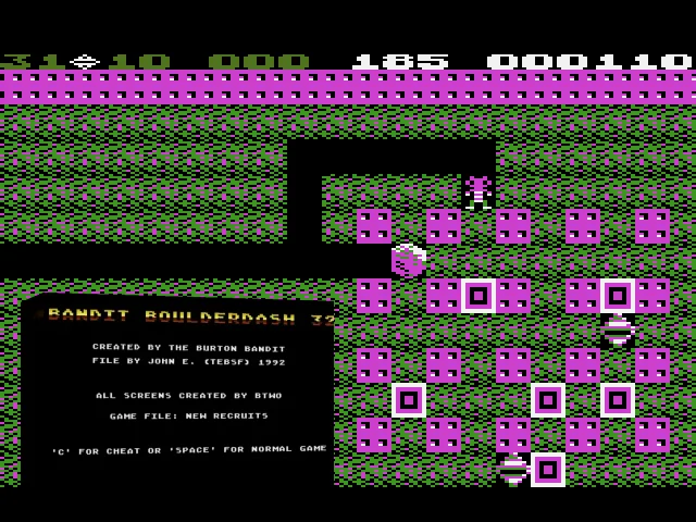 Bandit Boulderdash 32 — mixrbv2 (WOR)