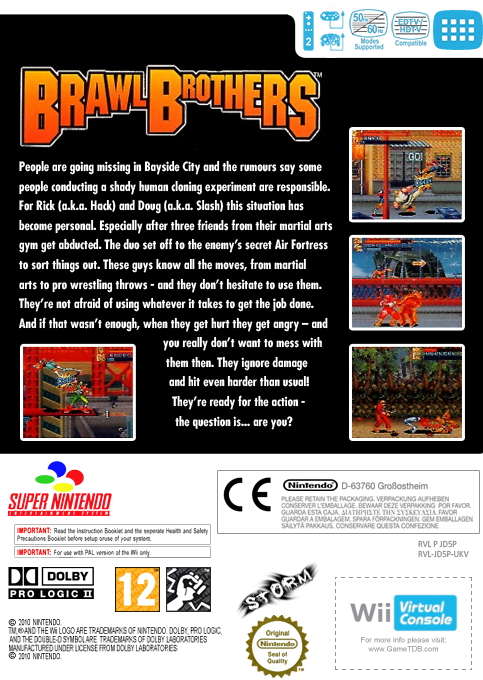 Brawl Brothers — box-2D-back (EU)
