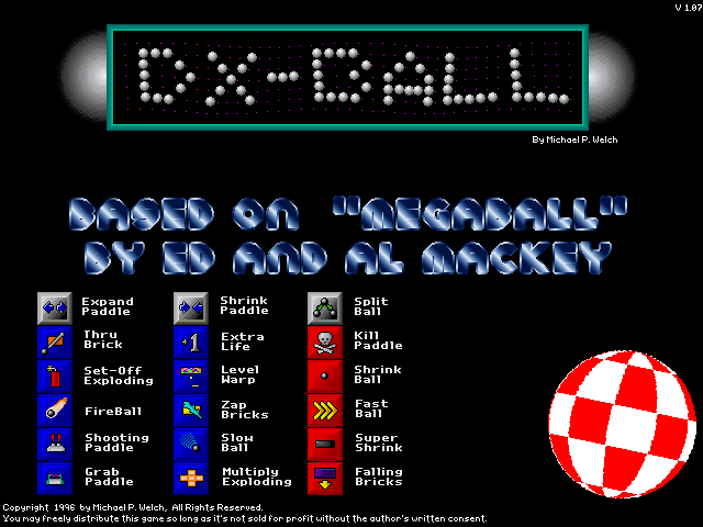 DX-Ball — sstitle (WOR)