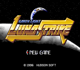 Earth Light - Luna Strike — sstitle (JP)