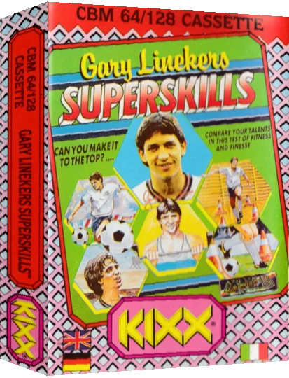 Gary Lineker's Super Skills — box-3D (EU)