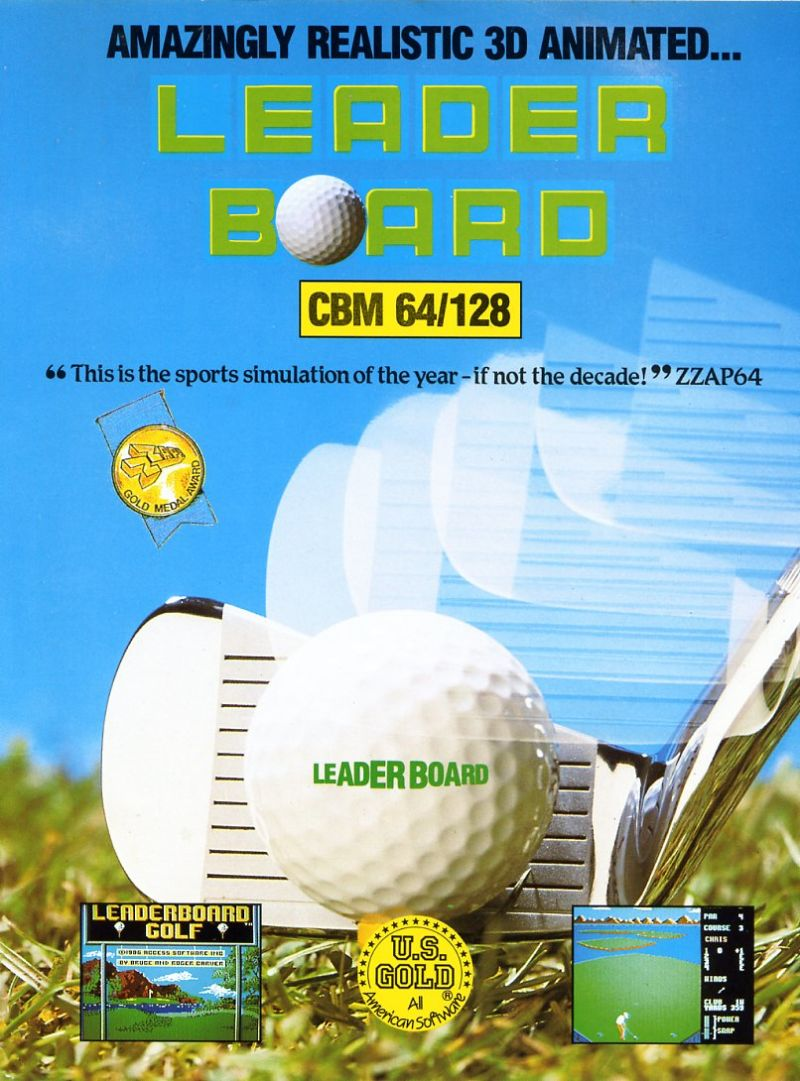 Leaderboard Golf — box-2D (EU)