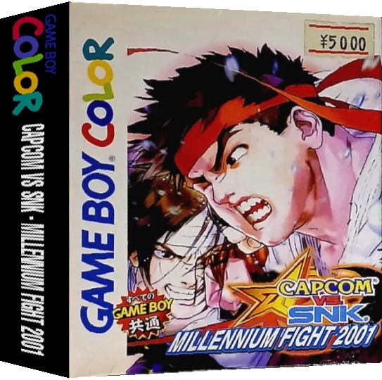 Capcom vs SNK - Millennium Fight 2001 — box-3D (JP)