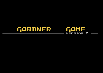 Gardner Game — sstitle (WOR)