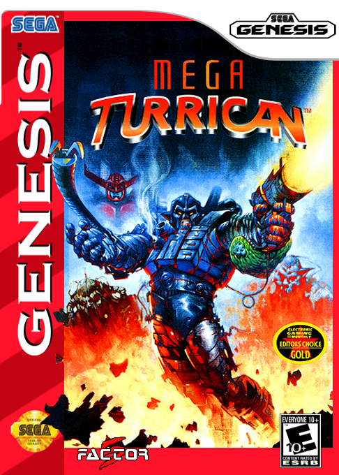 Mega Turrican box art
