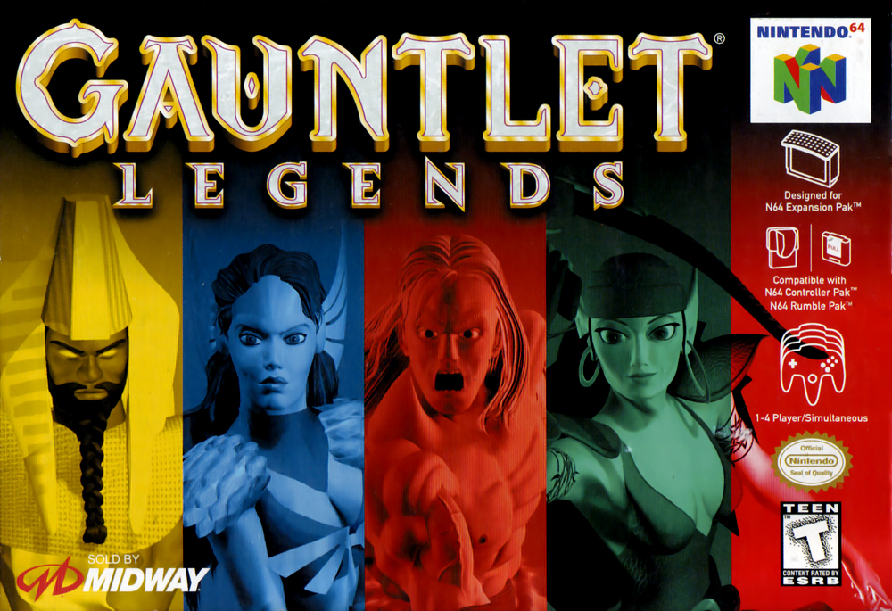 Gauntlet Legends box art