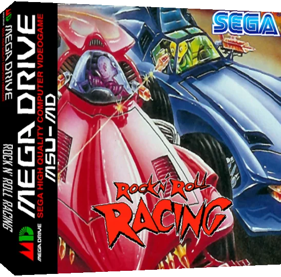 Rock n' Roll Racing — box-3D (WOR)