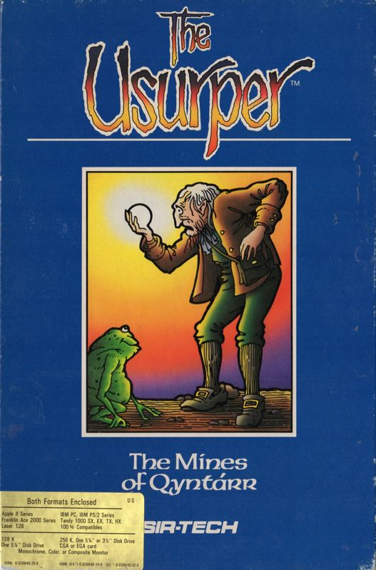 Usurper - The Mines Of Qyntarr, The box art