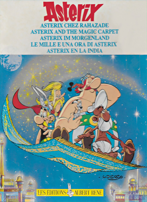 Asterix im Morgenland box art