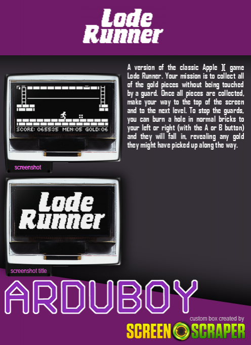 Lode Runner — box-2D-back (SS)