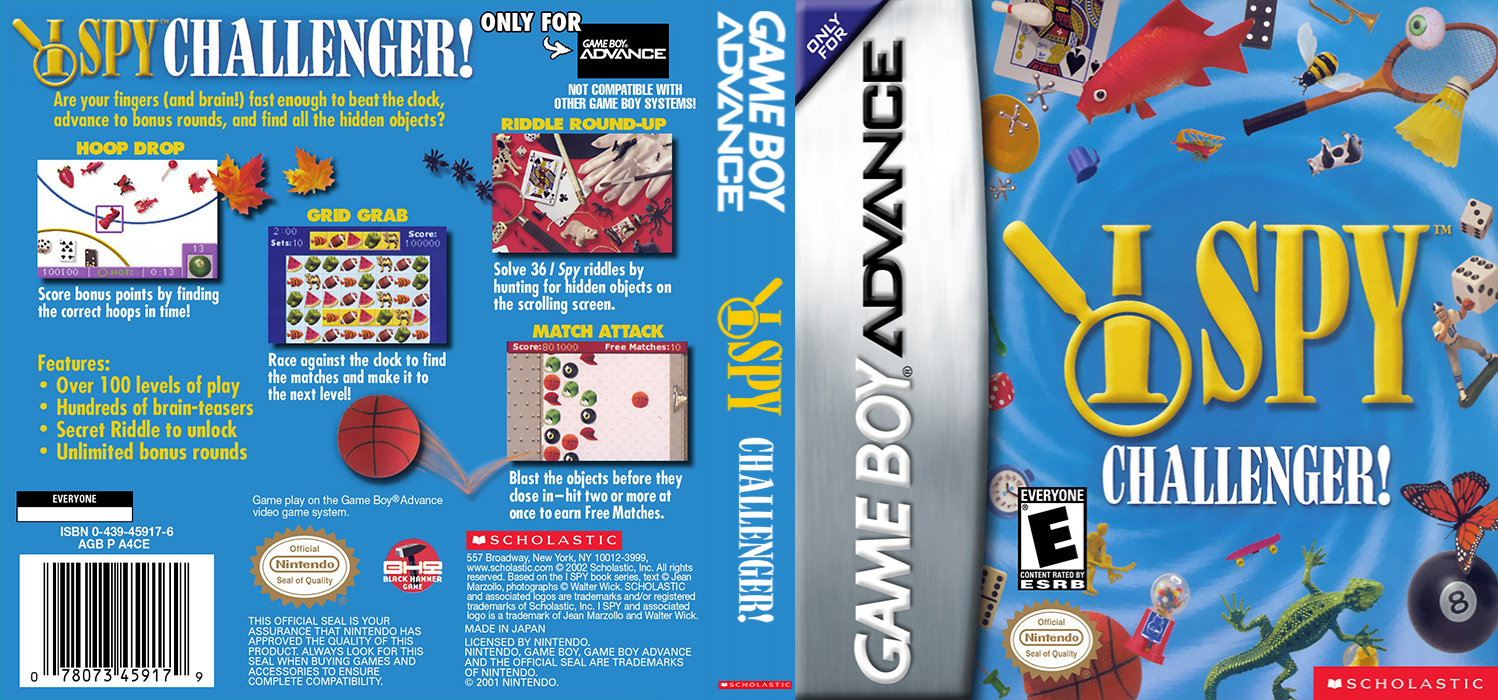 I Spy Challenger! — box-texture (US)