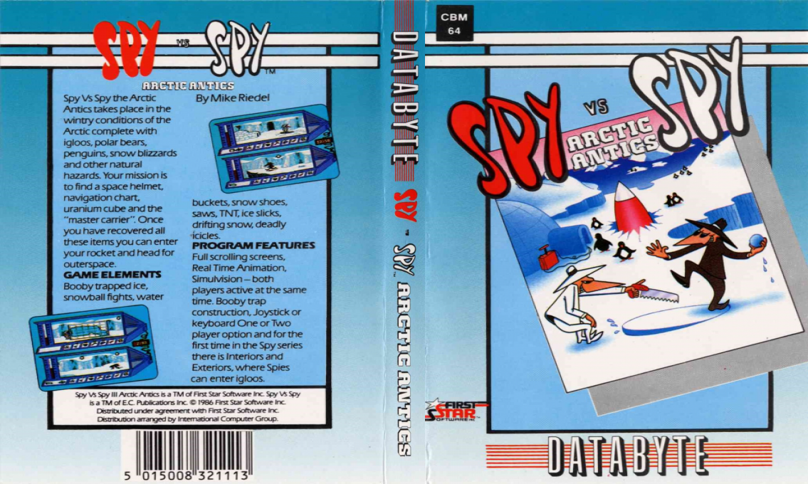 Spy Vs Spy - Arctic Antics — box-texture (EU)