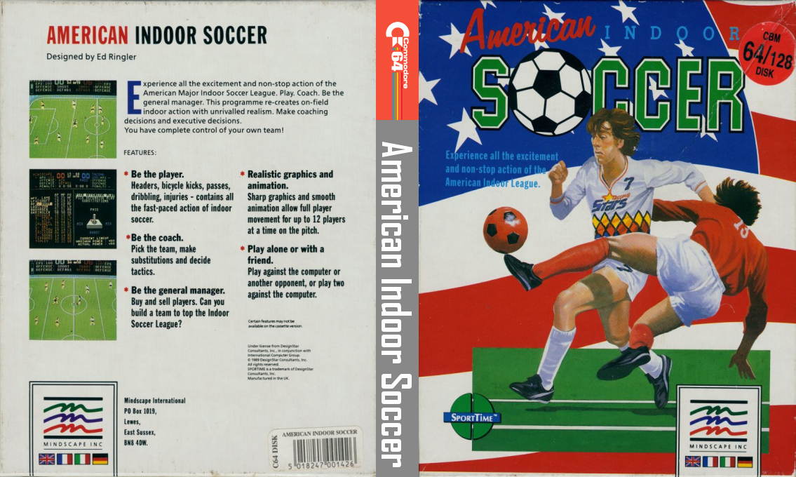 American Indoor Soccer — box-texture (EU)