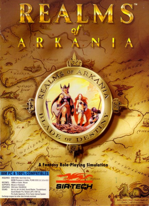 Realms Of Arkania - Blade Of Destiny box art