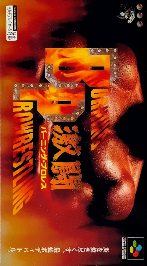 Gekitou Burning Pro Wrestling box art