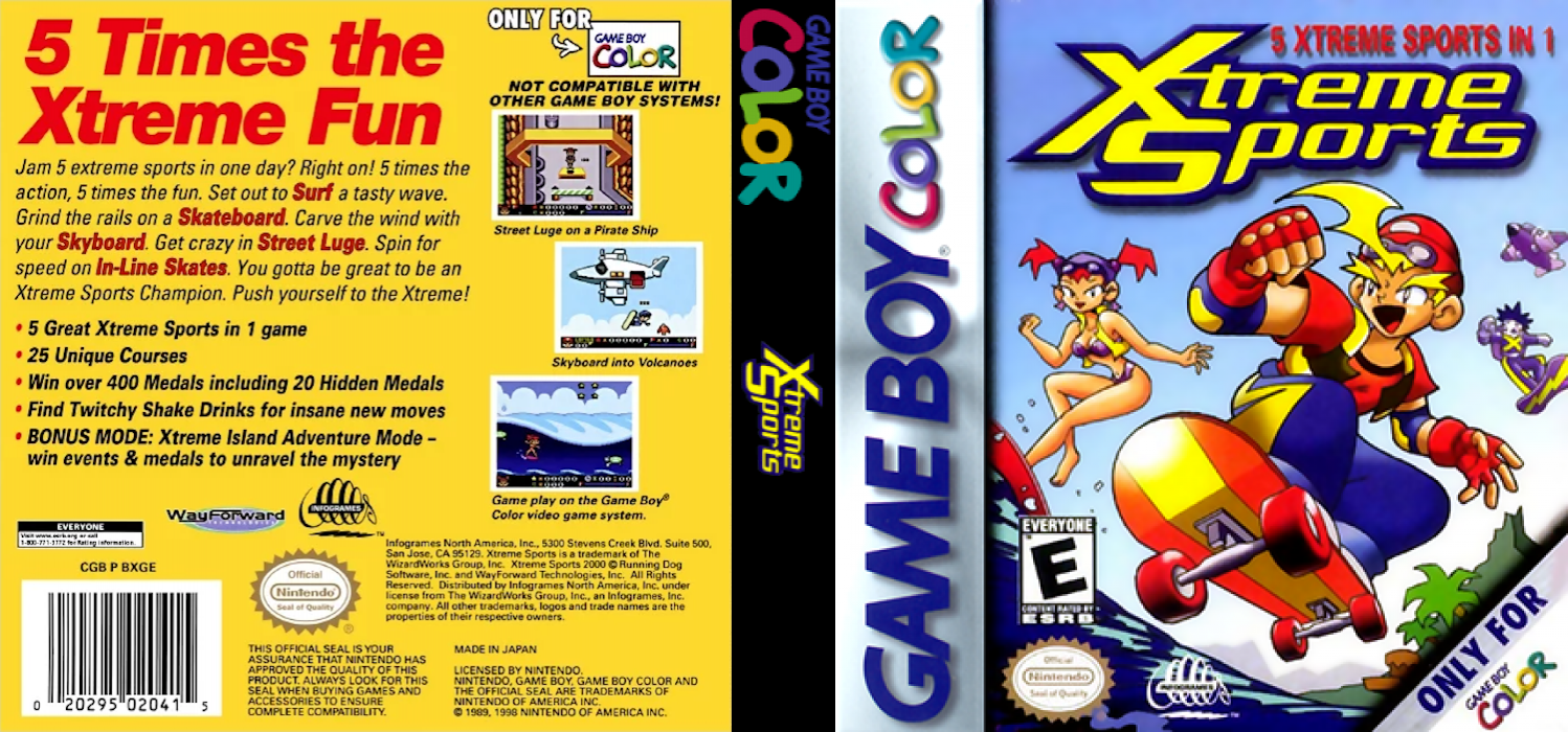 Xtreme Sports — box-texture (US)
