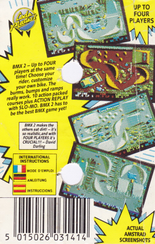 BMX Simulator 2 — box-2D-back (EU)
