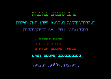 Missile Ground Zero — sstitle (EU)