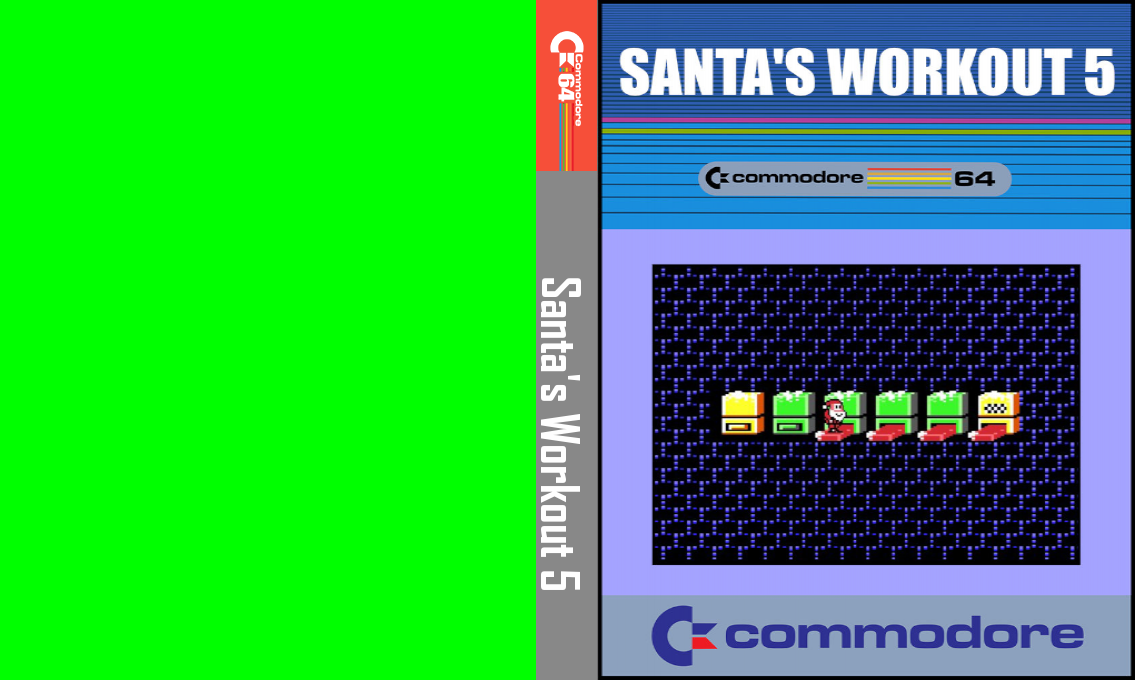 Santa's Workout 5 — box-texture (CUS)