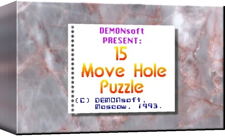 15 Move Hole Puzzle — box-3D (WOR)
