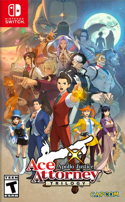 Apollo Justice Ace Attorney Trilogy box art