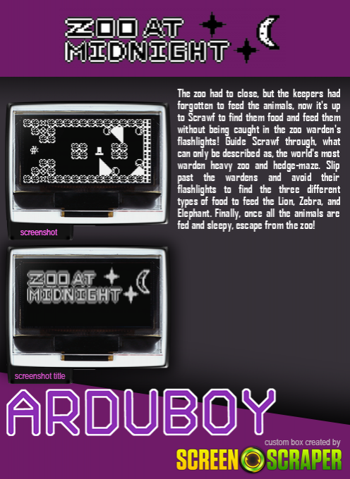 Zoo at Midnight — box-2D-back (SS)