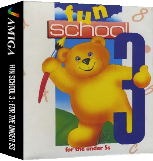 Fun School 3 - For The Under 5s — box-3D (WOR)