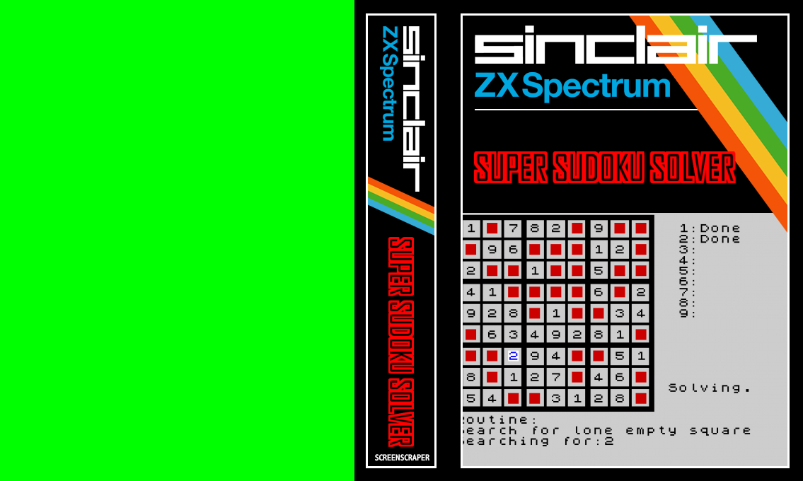 Super Sudoku Solver — box-texture (SS)