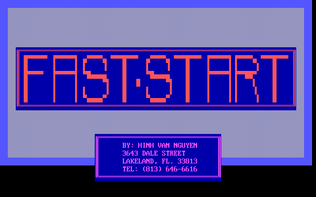 Fast-Start box art