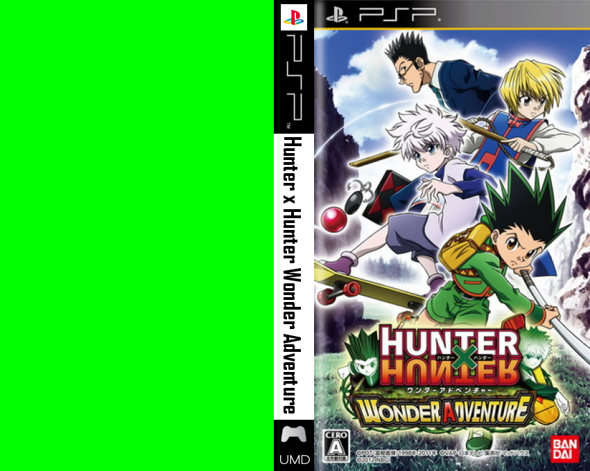 Hunter x Hunter - Wonder Adventure — box-texture (JP)