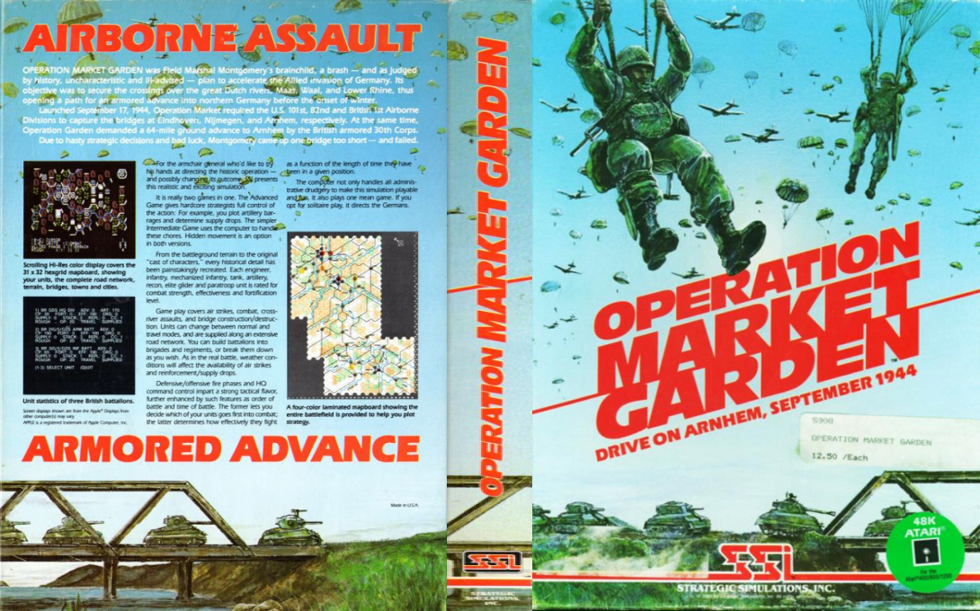 Operation Market Garden - Drive on Arnhem, September 1944 — box-texture (US)
