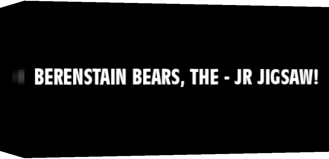Berenstain Bears, The - Jr Jigsaw! — box-3D (WOR)