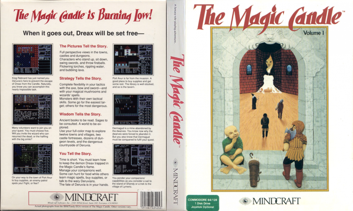 Magic Candle, The — box-texture (US)