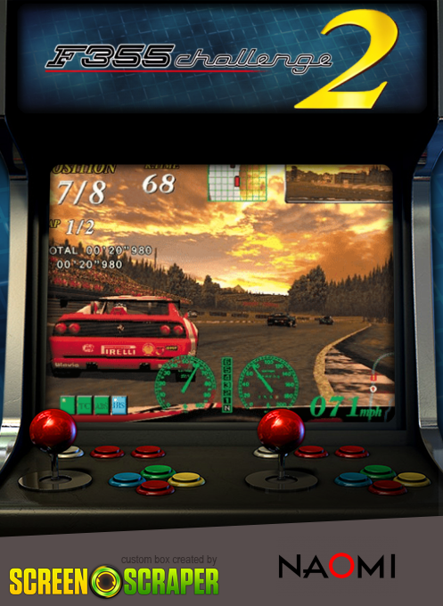 F355 Challenge 2: International Course Edition — box-2D (SS)