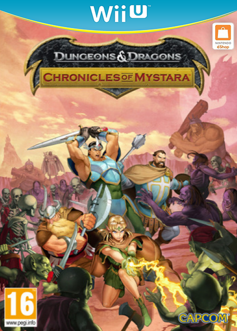 Dungeons & Dragons - Chronicles of Mystara — box-2D (EU)