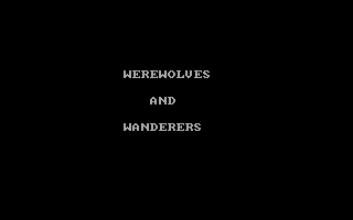 Werewolves and Wanderers — sstitle (WOR)