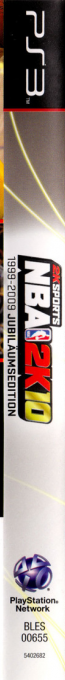 NBA 2K10 — box-2D-side (DE)