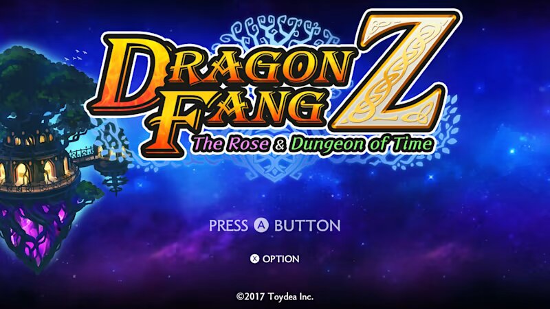DragonFangZ - The Rose & Dungeon of Time — sstitle (WOR)