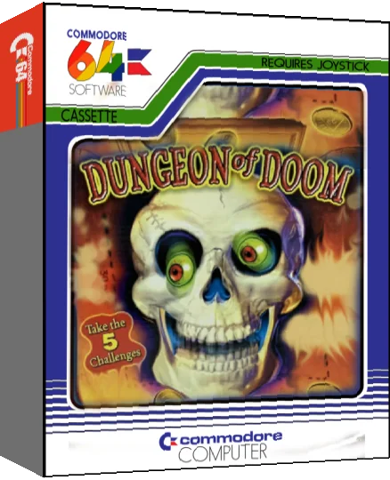 Dungeon of Doom — box-3D (EU)