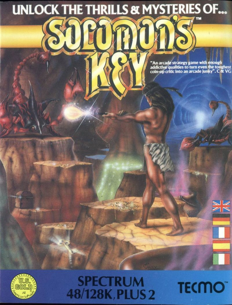 Solomon's Key — box-scan (EU)