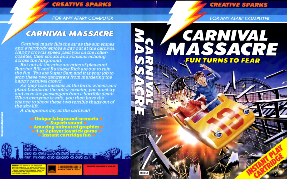 Carnival Massacre — box-texture (EU)